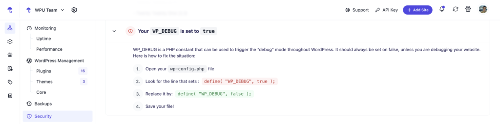 WordPress security best practices: Turn Off PHP Error Reporting